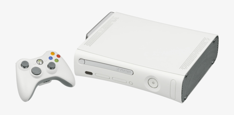 Microsoft Xbox 360 Pro Flat Wcontroller L - Microsoft Xbox 360 Png, transparent png download