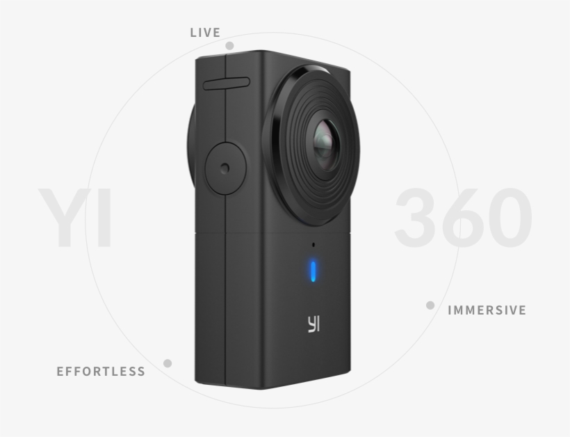 Yi 360 Vr Camera - Smartphone, transparent png download