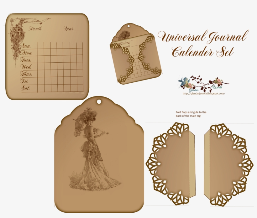 Displaying Vintage Calender & Pocket-glenda's World - Bride, transparent png download