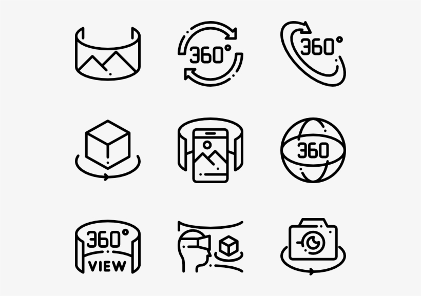 360 View - Design Icons, transparent png download