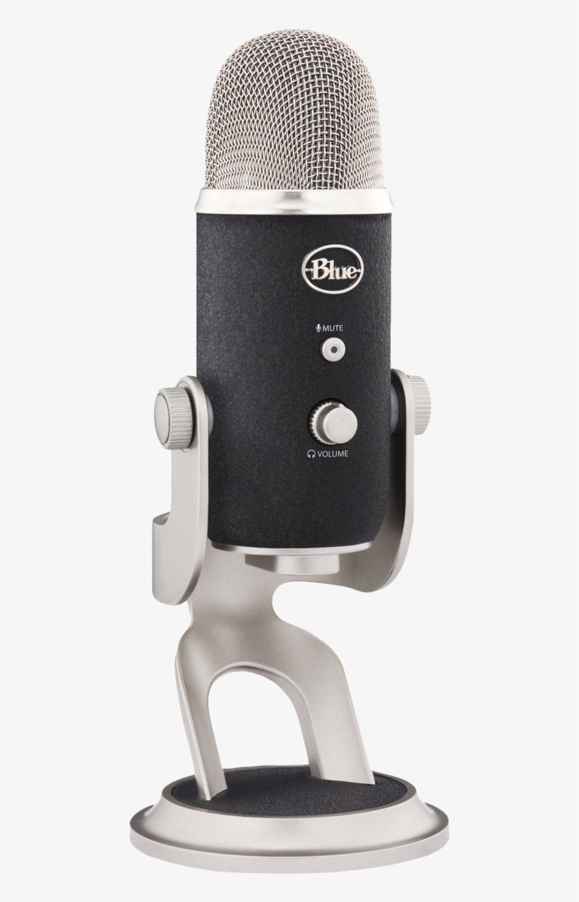 Download Podcast Microphone Png Image - Blue Yeti Pro Studio, transparent png download