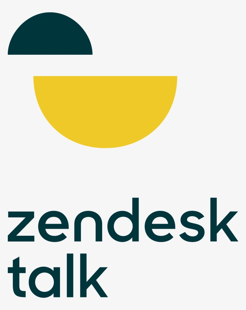 Talk Zendesk Vertical - Zendesk Talk Logo, transparent png download