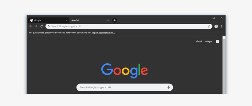 Dark Chrome Theme - Chrome Dark Theme, transparent png download