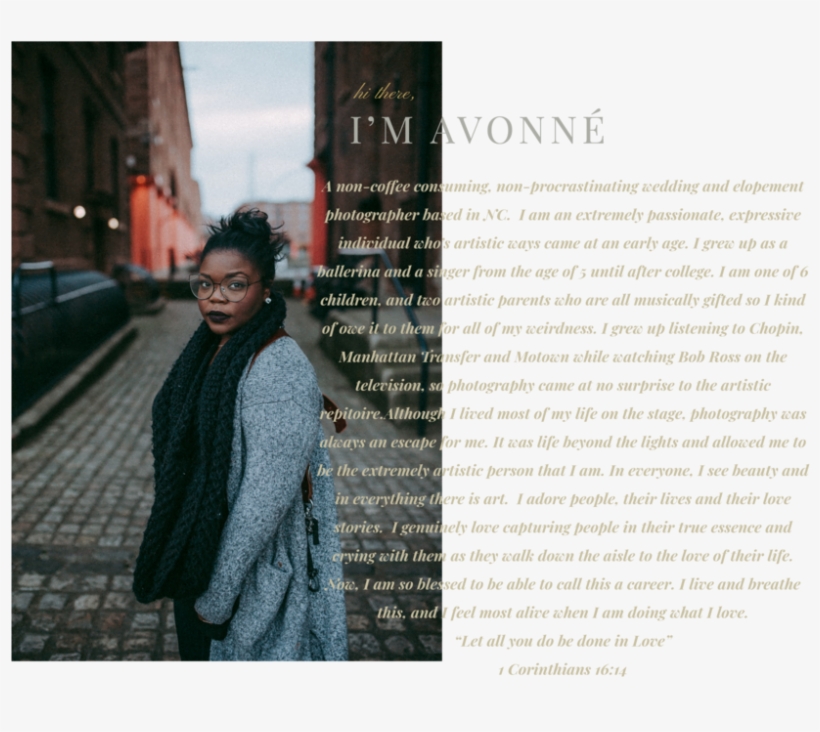 Avonne Photography About, transparent png download