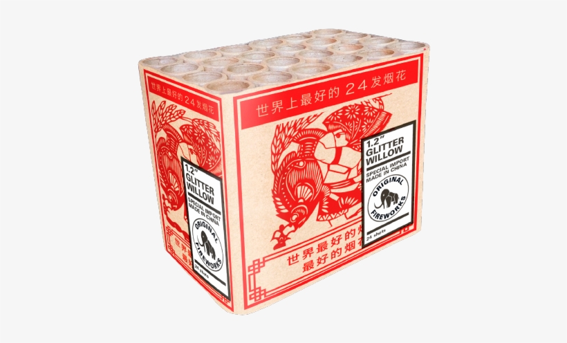 2” Glitter Willow - Box, transparent png download