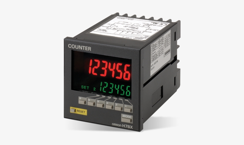 Omron Industrial Automation H7bx Multifunction Counters - Omron H7bx-aw Digital Counter, transparent png download