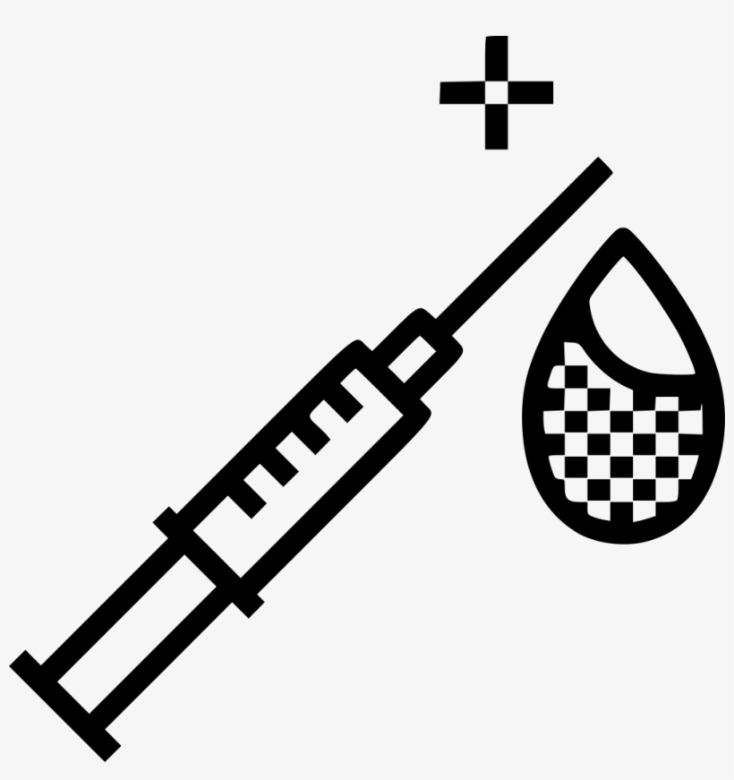 Injection Vaccine Drop Syringe Comments - Injection, transparent png download