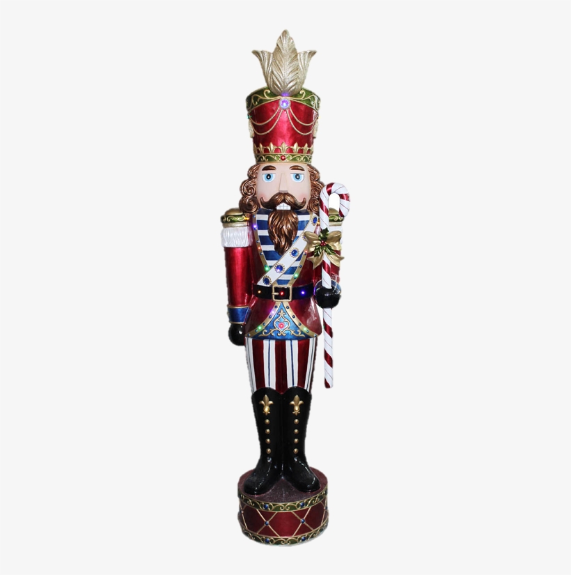 5"h Jeweled Nutcracker - Fiberglass, transparent png download