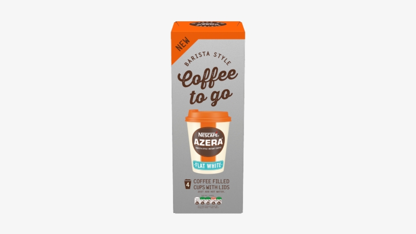 Nescafe Azera Coffee To Go Americano 4 Cups, transparent png download