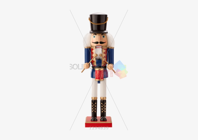 Stock Photo Of Nutcracker Drummer Statue On Transparent - Nutcracker, transparent png download