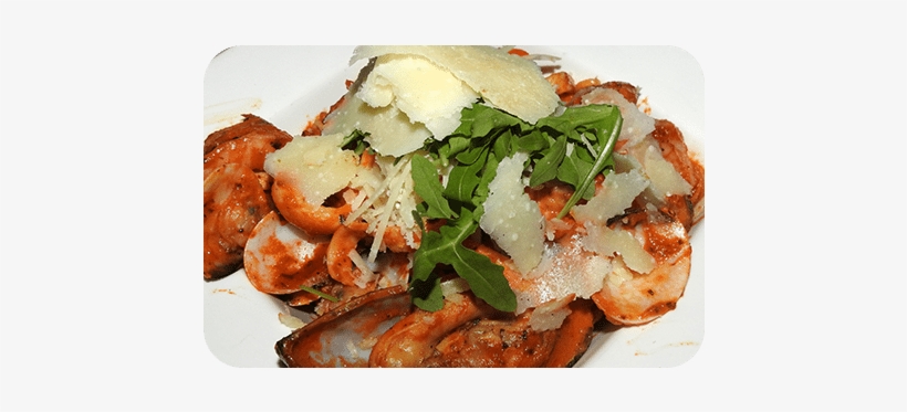 Freshly Made Seafood Pasta, As Served At Bonaire's - Bon Aroma, transparent png download