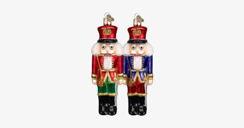 Soldier Nutcracker Ornament - Soldier Nutcracker Blue Coat 44041 Old World Christmas, transparent png download