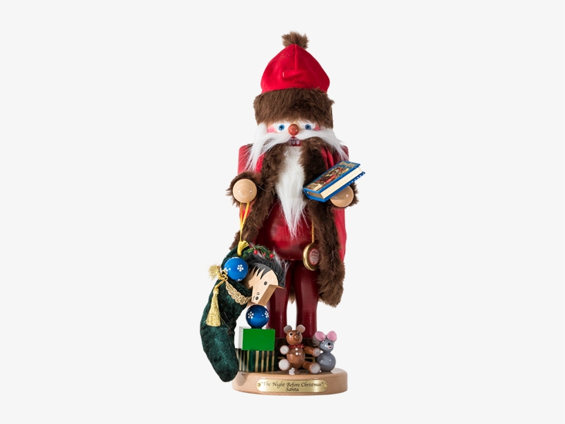 Silent Night Santa Nutcracker - Nutcracker, transparent png download