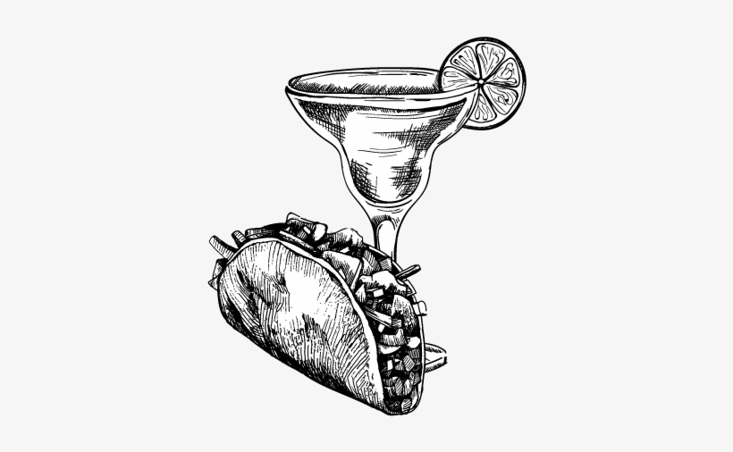 Phoenix New Times Tacolandia 2017 - Taco Sketch, transparent png download