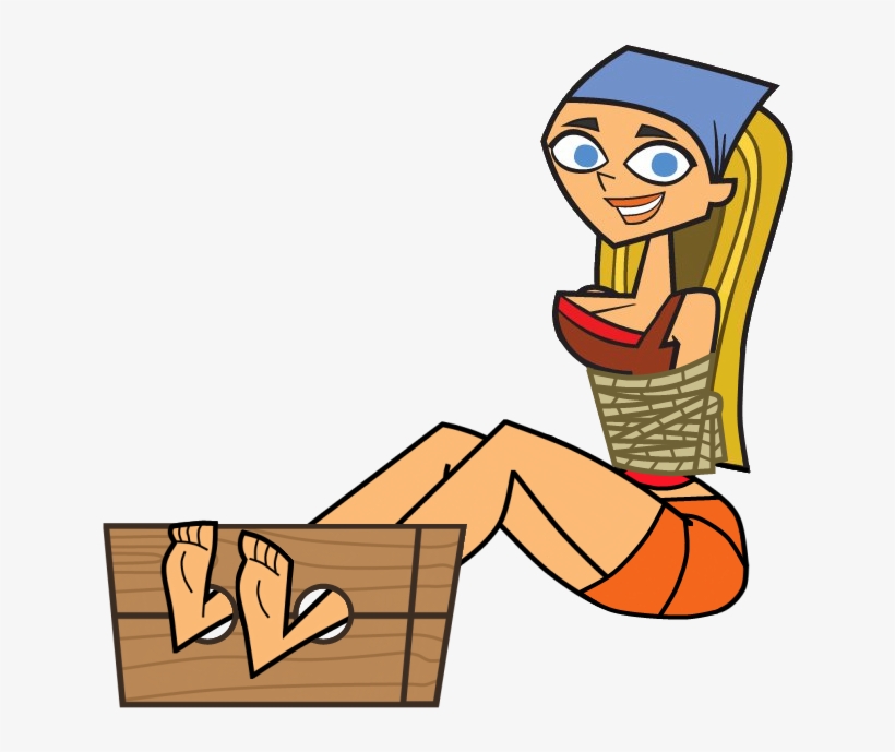 Total Drama Damsel In Distress Lindsay By Tdthomasfan725-d966lqq - Total Drama Lindsay Tied Up, transparent png download
