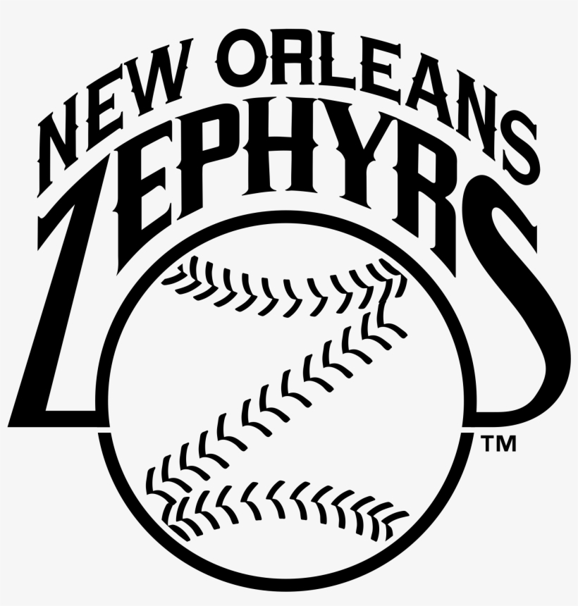 New Orleans Zephyrs Logo Png Transparent - New Orleans Zephyrs, transparent png download