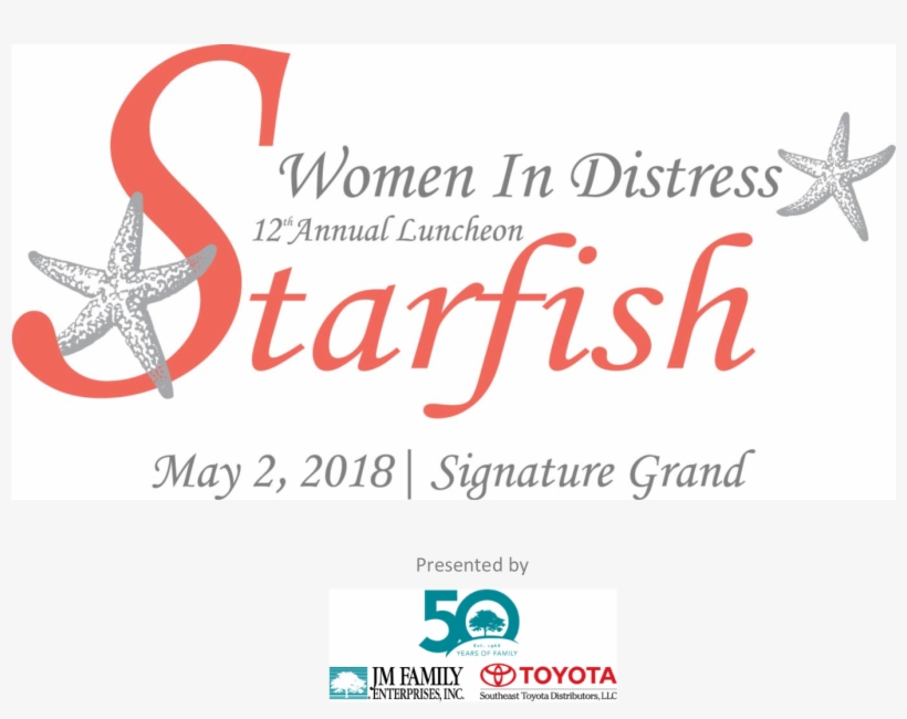 Women In Distress' 12th Annual Starfish Luncheon - Women Of At&t, transparent png download