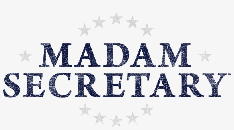 Madam Secretary Distress Logo Women's T-shirt - Madam Secretary Logo, transparent png download