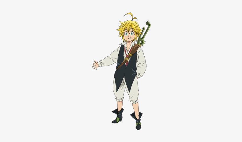 Meliodas Standing - Os Sete Pecados Capitais Meliodas, transparent png download