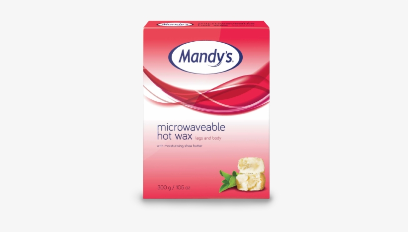 Microwaveable Hot Wax - Mandy's Microwaveable Peel-off Hot Wax 300g, transparent png download