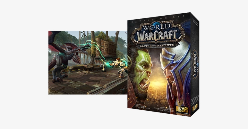 World Of Warcraft Battle For Azeroth - Battle For Azeroth World, transparent png download