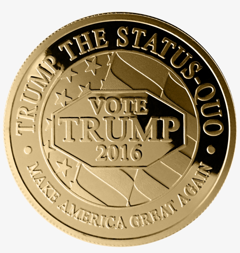 Trump Logo Gold - Presidential Seal 2016 Png, transparent png download