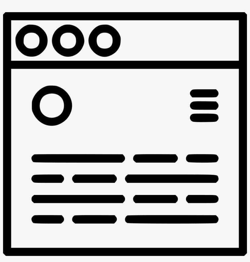 Hamburger Menu Comments - Scalable Vector Graphics, transparent png download