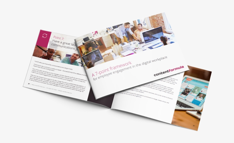 A 7-point Framework For Employee Engagement In The - Brochure, transparent png download