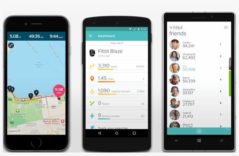 Fitbit Ships More Than 1 Million Blaze And 1 Million - Fitbit App Alta, transparent png download