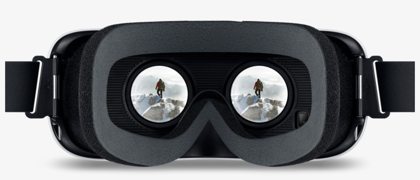 Samsung Celebrates 25 Years Of German Unity - Looking Through Vr Goggles Png, transparent png download