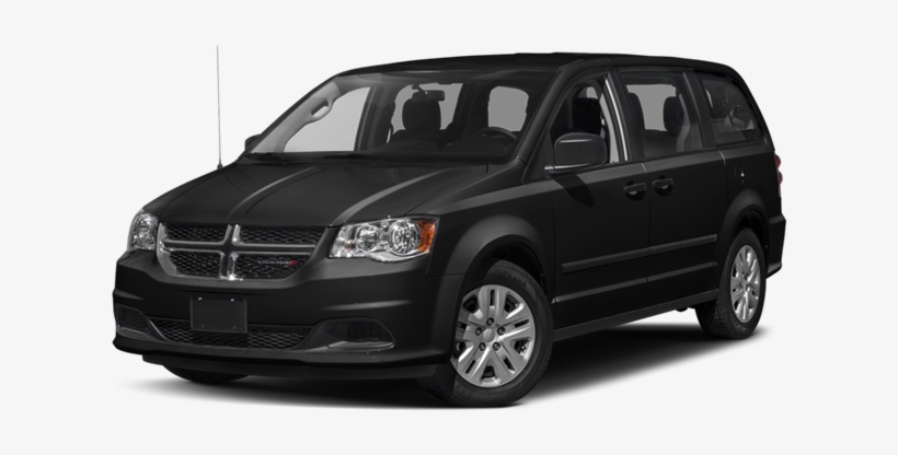 Black 2018 Dodge Caravan - Dodge Grand Caravan 2018, transparent png download