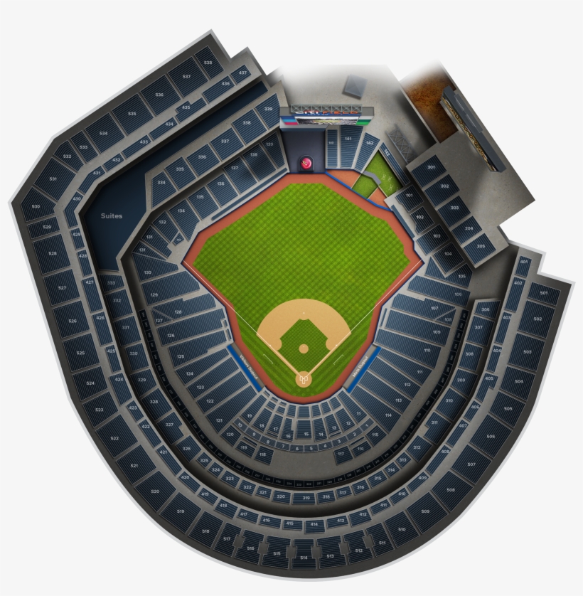 Atlanta Braves At New York Mets At Citi Field May - Citi Field Bts, transparent png download