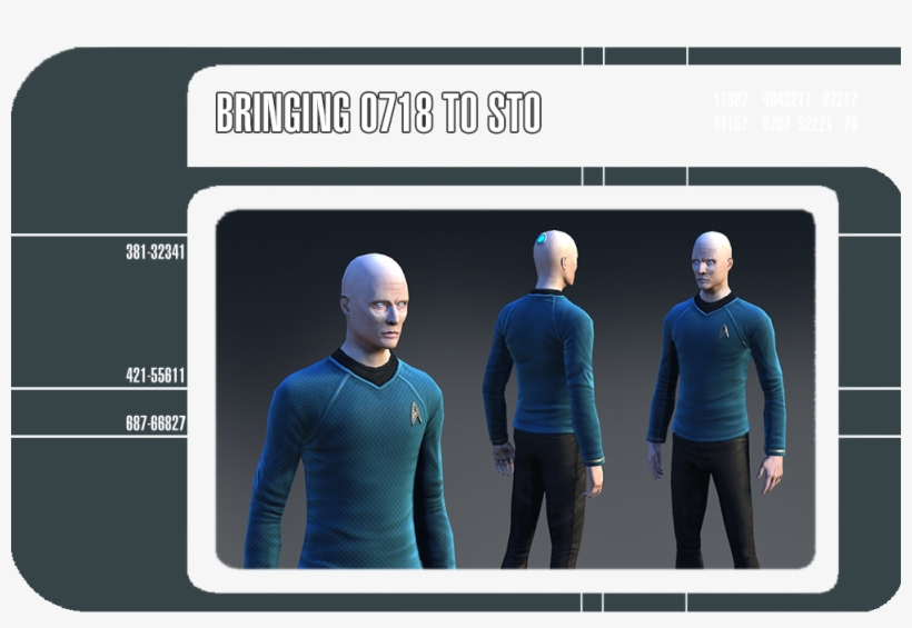Star Trek Online - Star Trek Online 0718 Bridge Officer, transparent png download