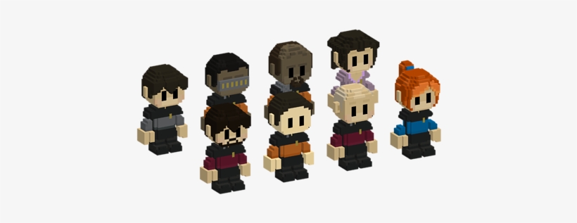 Star Trek Tng - Toy Block, transparent png download