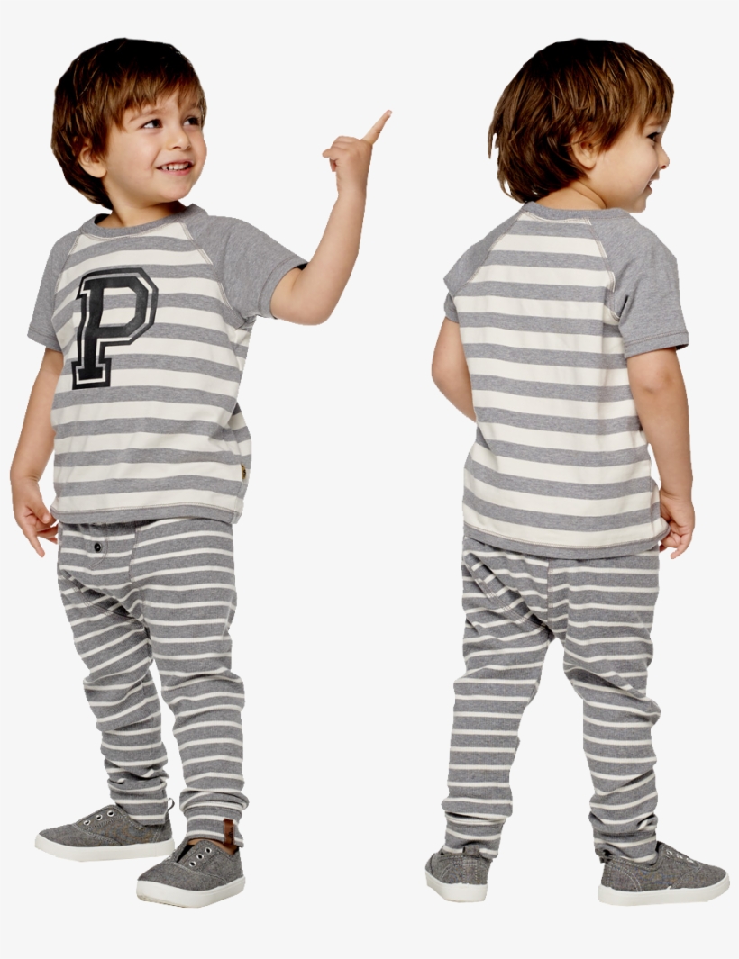 Niño Trasera Pijama - Wall Decal, transparent png download