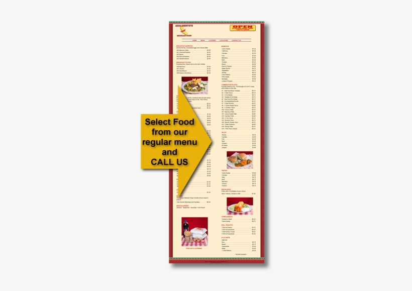 Adalberto's Fiesta Food Catering - Food, transparent png download