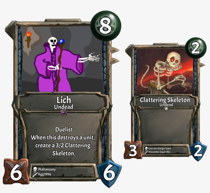 [card] Lich - Cartoon, transparent png download