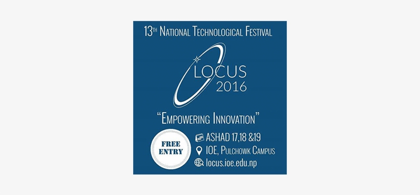 Locus 13th National Technological Festival - Poster, transparent png download