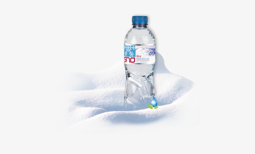 Clipart Freeuse Library Sno Iceland Glacier Pure Bottled - Icelandic Glacial Water Snow, transparent png download