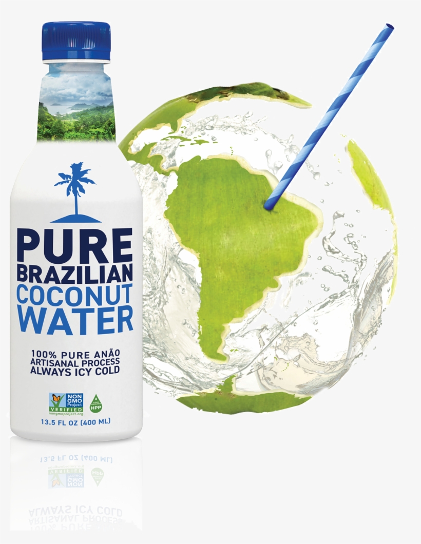 Share Your Email To Hydrate With 100% Pure Purpose - Pure Brazilian Coconut Water, 100% Raw - 13.5 Fl Oz, transparent png download