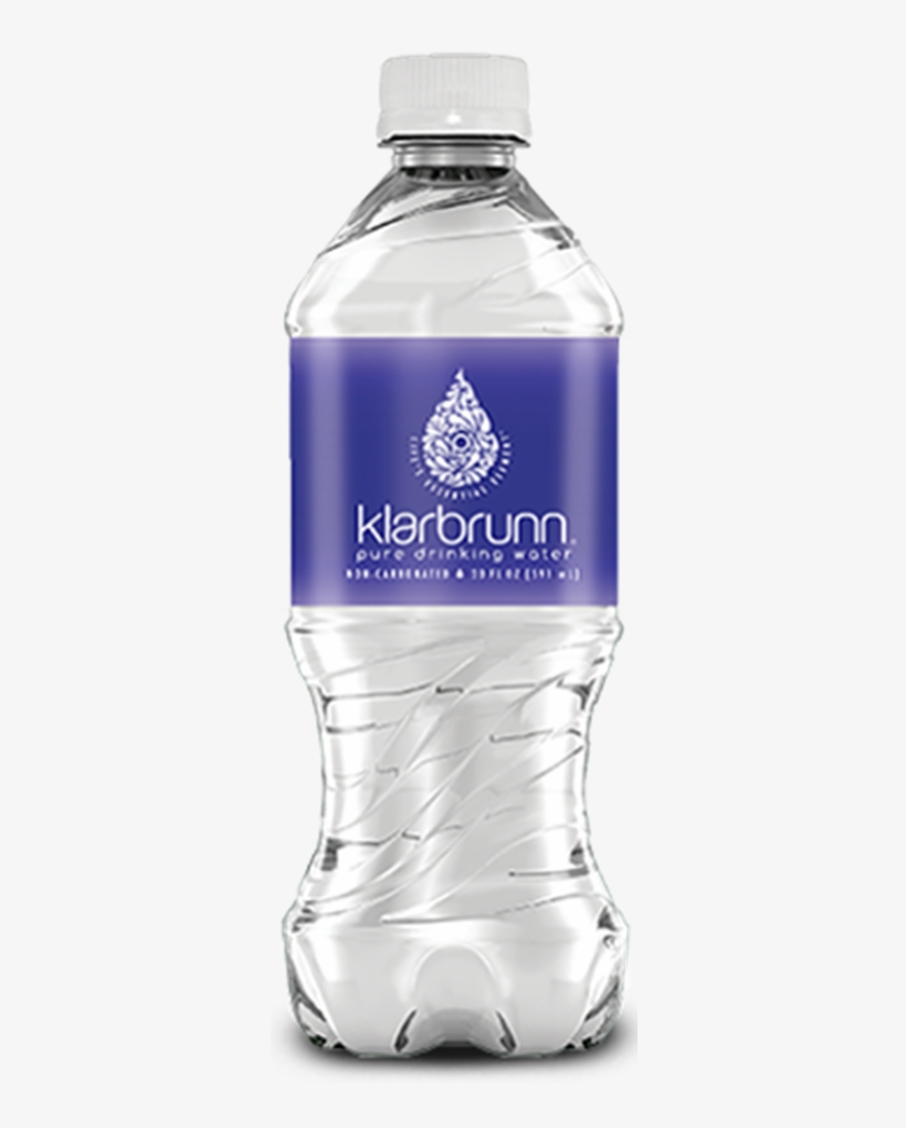 Klarbrunn Pure Drinking Water - Aquafina Water 20 Oz Plastic Bottles Pack, transparent png download