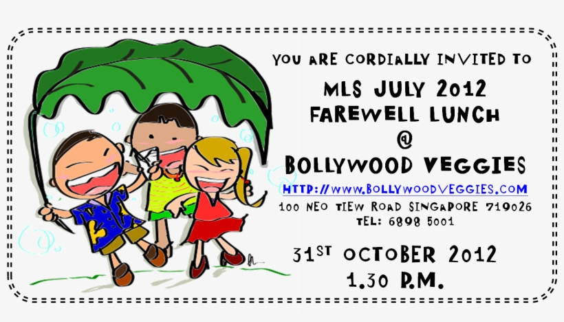 Farewell Bollywood Style - Wedding Invitation, transparent png download