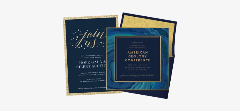 Business Invitations - Wedding Invitation, transparent png download