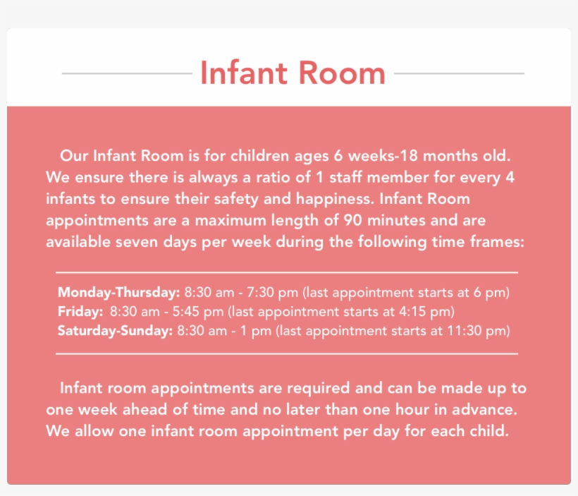 Infant Room Sm - Infant, transparent png download