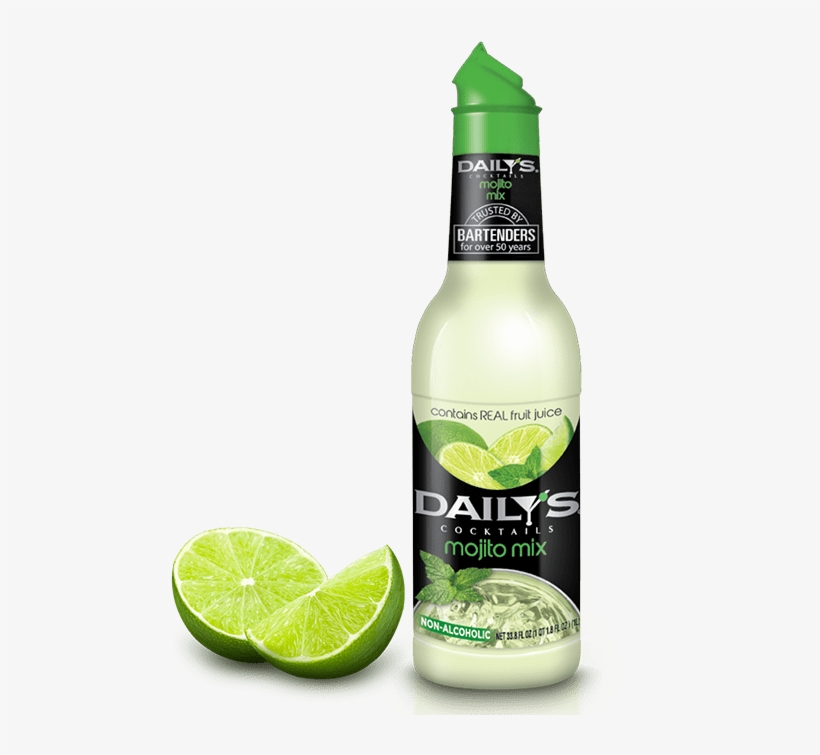 Mojito - Dailys Mixer Daily's Cocktail Mixer Banana 1 Liter, transparent png download