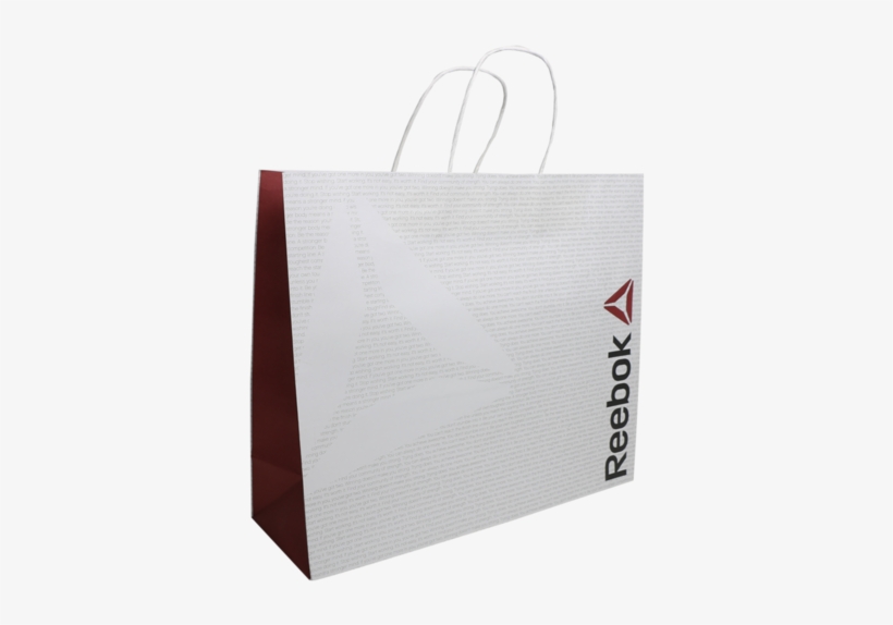 White Kraft Paper Carry Bag With Twist Handles - Tote Bag, transparent png download