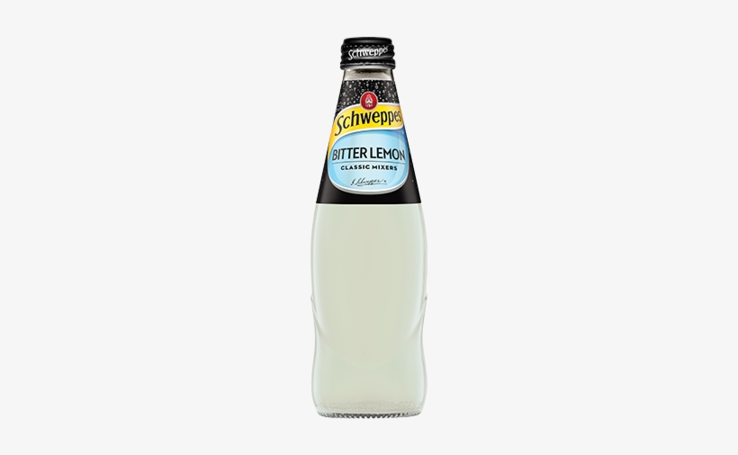 Bitter Lemon - 300ml Glass Bottled Schweppes Bitter Lemon - Sold In, transparent png download