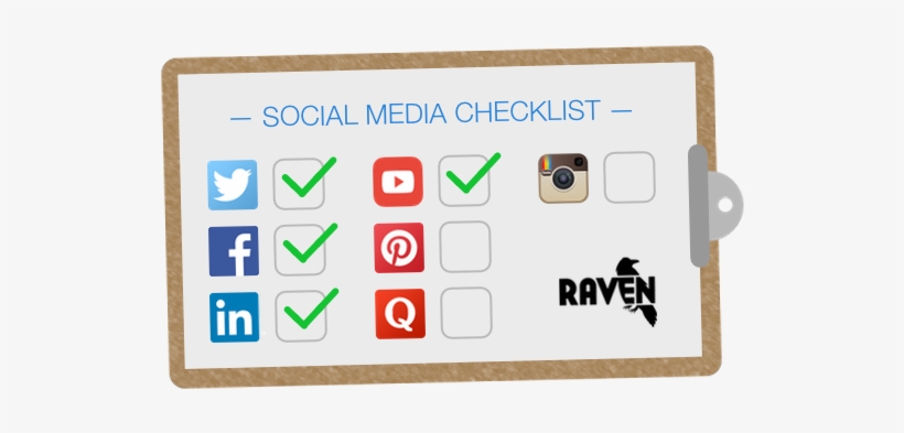 Social Media Check List, transparent png download