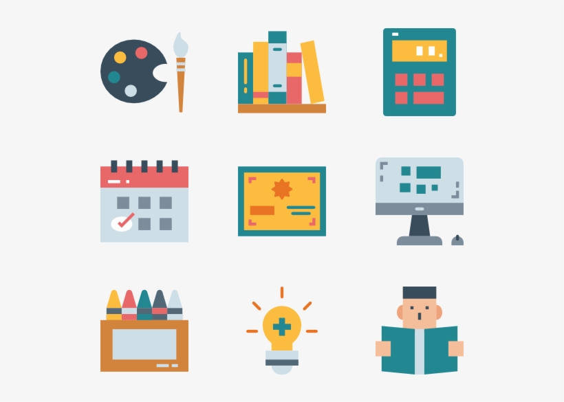 Education - Web Design Vector Icon, transparent png download