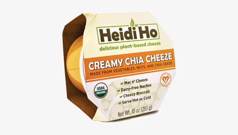 Heidi Ho Plant Based Creamy Chia Cheeze - Heidi Ho Chia Cheeze, Smoky - 10 Oz Tub, transparent png download